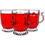 Paşabahçe İstanbul Kulplu 6'lı Çay Bardağı Takımı