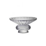 Paşabahçe Kristal El İmalatı Gravurlu Ayak Oval Kase 24244