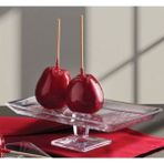 Paşabahçe Madlen 950008 Renkli Dikdörtgen Ayaklı Servis Tabağı 83 mm Yükseklik 276 x 165 mm
