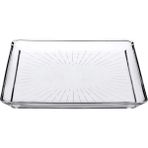 Paşabahçe Madlen Servis Tabağı 68683 Madlen Crystal Glass 24x24
