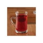 Paşabahçe Mila Kulplu Çay Bardağı, 145 cc, 3'lü Set, Cam