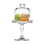 Paşabahçe Mini Patisserie Kapaklı Ayaklı 1 Adet Servis Tabağı