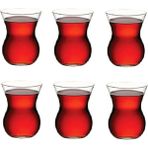 Paşabahçe Nude Beykoz 6'lı Çay Bardağı - 95 cc - Şeffaf