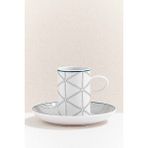Paşabahçe Orquestra Porselen Espresso Fincanı Krem Gri, Espresso Fincanı, 1 Adet