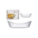 Paşabahçe Paşabahce Habitat 1 Cam Tekne Şekli Oval Kase 260mm 10.25"10585