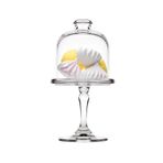 Paşabahçe Patisserie Ayaklı Kapaklı Mini Kek Fanus