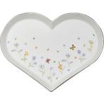Paşabahçe Petite Fleur Porselen Servis Tabağı Kalp
