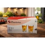 Paşabahçe Scala Su Bardağı 330CC 6'lı - Şeffaf