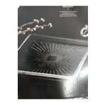 Paşabahçe Servis Tabağı 68683 Madlen Crystal Glass 24x24 Cm. 1 Adet.