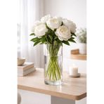 Paşabahçe Silindir Masa Üstü Cam Vazo, 9x16 Cm Silindir Saksı Mumluk