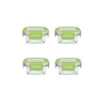 Paşabahçe Storemax Mama Saklama Kabı 4' Lü Set 53802 115 cc FMA02342