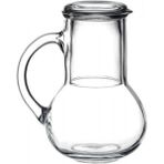 Paşabahçe Telkari Bardaklı Kapaklı Gece Sürahisi 98328 - Beyaz - 400 ml