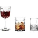 Paşabahçe Timeless 18 Parça Kadeh Çay Bardağı Takımı