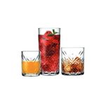 Paşabahçe-Timeless 18 Parça Meşrubat Bardak Seti Shot-Viski-Meşrubat Bardağı