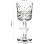 Paşabahçe Timeless 8'li Ayaklı Kokteyl BARDAĞI-440237 - 8 Parçalı - Şeffaf - 500 ml