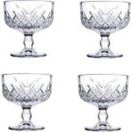 Paşabahçe Timeless Ayaklı Dondurmalık Kase 4'lü - 275 ml