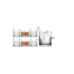 Pasabahce Timeless Meşrubat Bardağı Çerezlik ve Buz Kovası Seti 7 Parça 8695668985588aybabastore