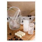 Pasabahce Timeless Rakı Bardağı ve Buz Kovası Seti 6 Kişilik Orijinal 858596969685