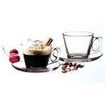 Paşabahçe Vella 6lı Tabaklı Çay Kahve Takımı