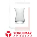 Paşabahçe Yorulmaz Ambalaj Paşabahçe 62511 Aida Çay Bardak 6'lı Set - Şeffaf