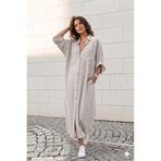 Pasaklı Giyim Kadın Taş Yarasa Kol Ekstra Geniş Kesim Oversize Tesettür Tunik / Elbise 700-3282528