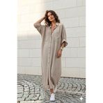 Pasaklı Giyim Kadın Taş Yarasa Kol Ekstra Geniş Kesim Oversize Tesettür Tunik / Elbise 700-3282528