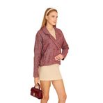 Pasaklı Giyim Kaşe Ceket, 38, 3529, Bordo, Kadın