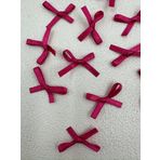 Paşateks since 1995 Fiyonk (100 adet) (Polyesterden üretilmiş saten kurdela) süslemeler-dikiş-saç bantı (şeker pembe, 3.5 mm-6)