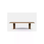 PASAWOODS Bruli | Modern Natürel Dikdörtgen Masa | 280x100 Cm | Toplantı / Çalışma / Yemek Masası