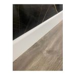 Pasha Dekor 8 cm Pvc İnci Beyaz Lake Süpürgelik