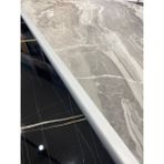 Pasha Dekor Alüminyum Oval U 8 mm Parke Bitim Profil Çıtası 90 cm