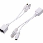 Pasif Poe Enjektör Adaptör Seti | RJ45 Ethernet Üzerinden Güç ve Veri Aktarımı | Ip Kamera ve Ağ Cihazları Için (2)