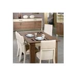 Pasific Home Bois Açılır Yemek Masası, Meşe&Krem
