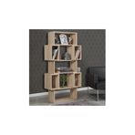 Pasific Home Box Hareketli Kutulu Raflı Kitaplık, Meşe