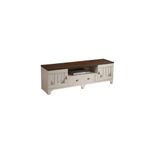 Pasific Home Gazel Tv Ünitesi 170 Cm, Koyu Meşe& Beyaz