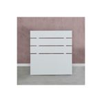 Pasific Home Huga Tek Kişilik Beyaz Yatak Başlığı 100lk / 100 cm Baza Başlık