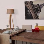 Pasific Home Huqqa Açılır Koyu Meşe Yemek Masası