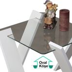 Pasific Home Roman Beyaz Mini Sehpa