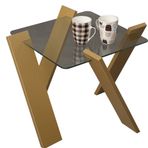 Pasific Home Roman Maxi Hardal Sarısı Orta Sehpa