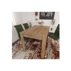 PASİFİC HOME Single Mutfak Yemek Masası, 120x80 Cm, Dikdörtgen, Koyu Meşe