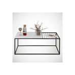 Pasific Home Zinus Metal Orta Sehpa, Ahşap Beyaz