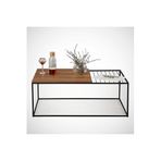 Pasific Home Zinus Metal Orta Sehpa, Ceviz