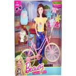 Pasifik Bisikletli Bebek Beauty Fashion Doll