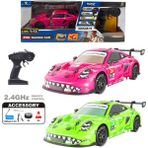 Pasifik Kumandalı Yarış Arabası 91602P-3 91602P-4 Porsche 911 R/c 4WD 2.4ghz 30KM/H Işıklı 1:12 6+ - Pembe