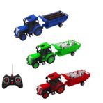 Pasifik Toys CR1921 Uzaktan Kumandalı Römorklu Traktör