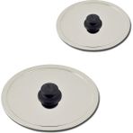 Paslanmaz Çelik Balık Tavası Kapağı 24 cm No:26