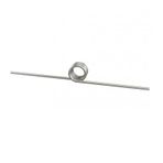 Paslanmaz Çelik Burulma Yayı, 10 adet Burulma Yayı Paslanmaz Çelik V-Şekilli Gümüş 0.8x10mm 1-5 Dönüş 45-270°(0.8x10mm 1 Turn 180°)