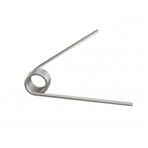 Paslanmaz Çelik Burulma Yayı, 10 adet Burulma Yayı Paslanmaz Çelik V-Şekilli Gümüş 0.8x10mm 1-5 Dönüş 45-270°(0.8x10mm 3 Turns 45°)