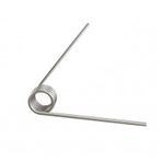 Paslanmaz Çelik Burulma Yayı, 10 adet Burulma Yayı Paslanmaz Çelik V-Şekilli Gümüş 0.8x10mm 1-5 Dönüş 45-270°(0.8x10mm 4 Turns 60°)