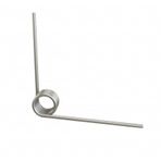 Paslanmaz Çelik Burulma Yayı, 10 adet Burulma Yayı Paslanmaz Çelik V-Şekilli Gümüş 0.8x10mm 1-5 Dönüş 45-270°(0.8x10mm 5 Turns 90°)